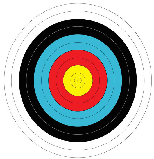 JVD 122 CM TARGET FACE