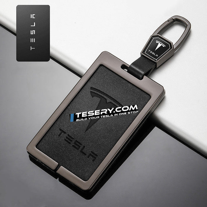 Single buckle / Gunmetal + Black Leather