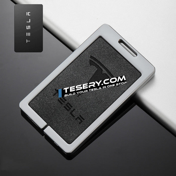 Monocoque / Silver + Black Leather