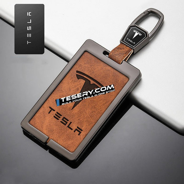 Single buckle / Gunmetal + Brown Leather