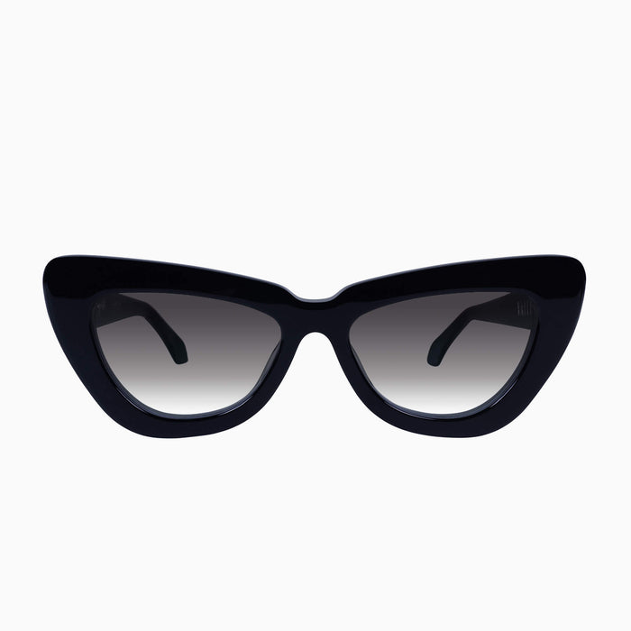 Gloss Black w. Gold Metal / Black Gradient Lens