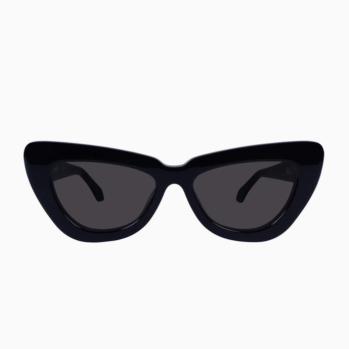 Gloss Black w. Gold Metal / Black Lens