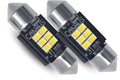 Lampade Led universali luci retromarcia/porta targa Can bus integrato 31mm (COPPIA) Phonocar 07701 - TechSoundSystem.com