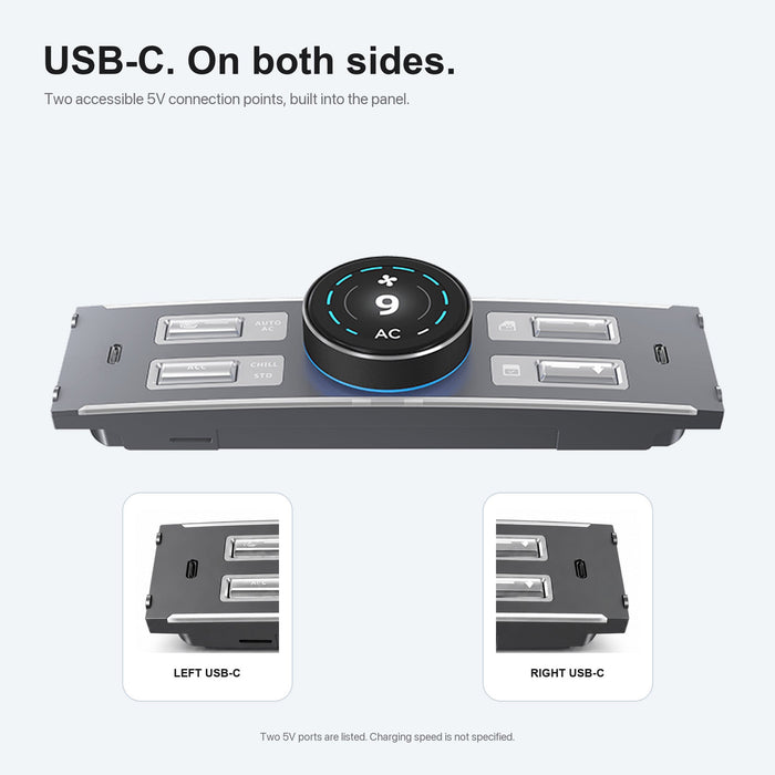 LCD Rotary Control Dock for Tesla Model 3 & Model Y - Tesery Official Store