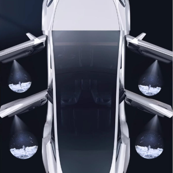 LED Courtesy Door Projector Puddle Lights for Tesla Model 3 / Y - Tesery Official Store