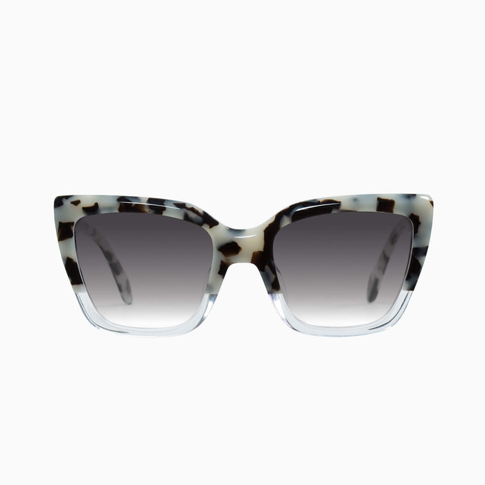 Snow Leopard to Clear/ Black Gradient Lens