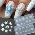 ❄️ Let It Snow – Snowflake Silicone Mold Set (2-Piece Set)