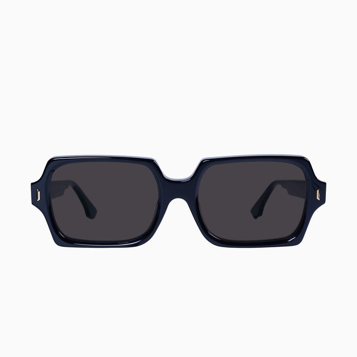 Gloss Black w. Gold Metal / Black Lens