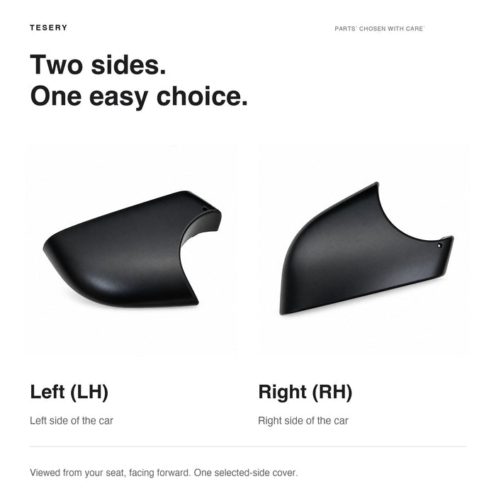 Lower Mirror Cover for Tesla Model Y / YL - Tesery Official Store