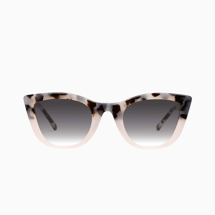 Baby Pink Tort to Baby Pink / Black Gradient Lens