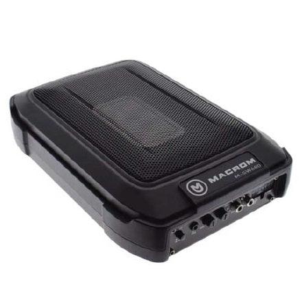 Macrom M-SW680 Subwoofer sottosedile amplificato 6x8 pollici 120W