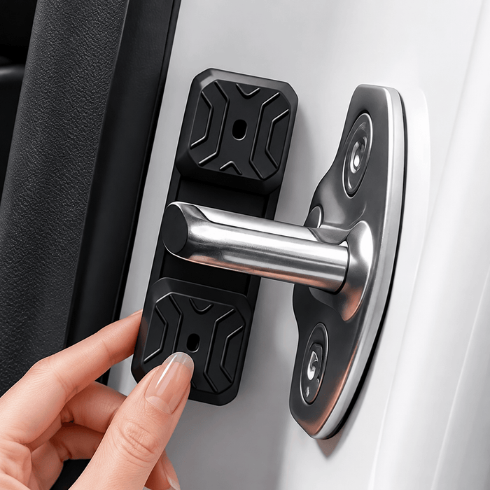 Magnetic Silicone Door Latch Dampers for Model 3 / Y (4-Pack) - Tesery Official Store