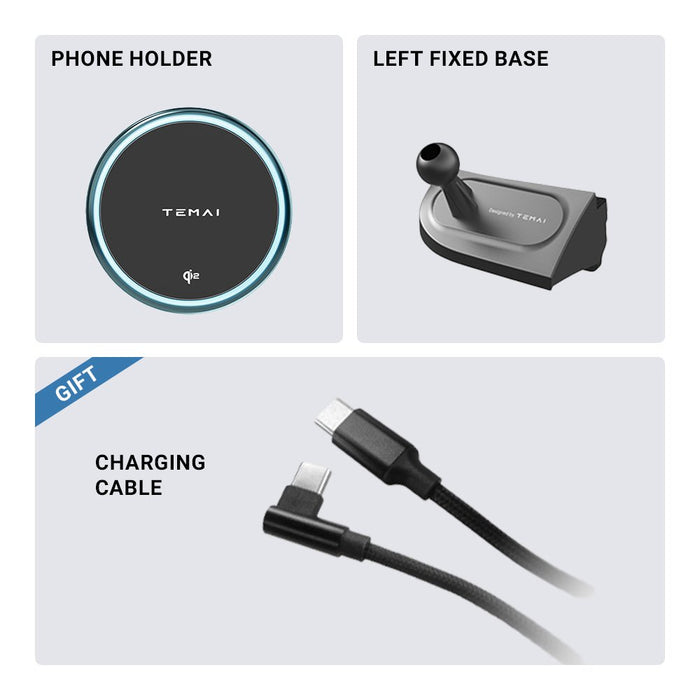 Model Y Juniper 2025+ & Model YL 2026+ / Left Fixed Phone Holder
