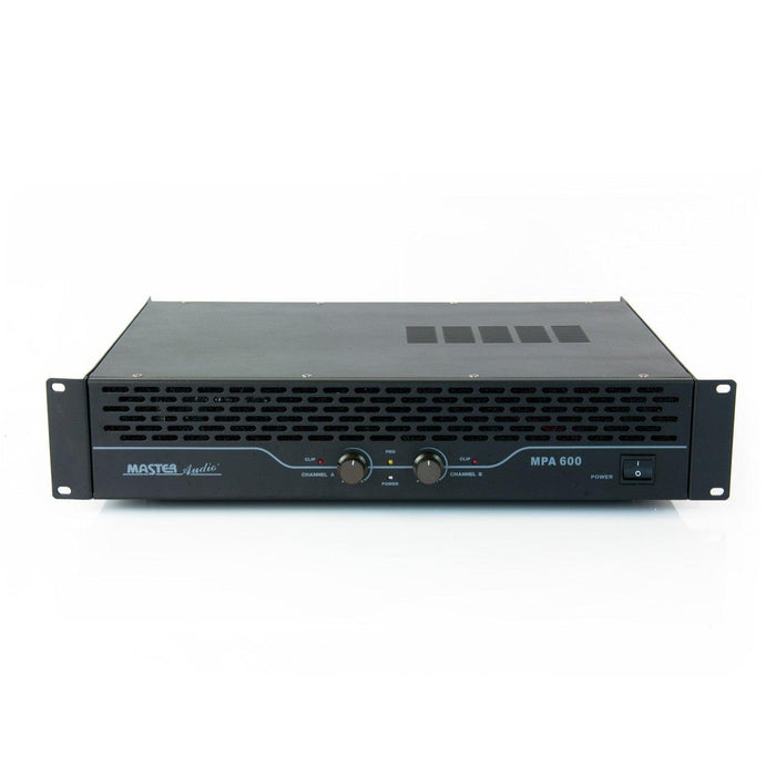 Master Audio MPA600 Amplificatore professionale 2 canali 250W RMS - TechSoundSystem.com