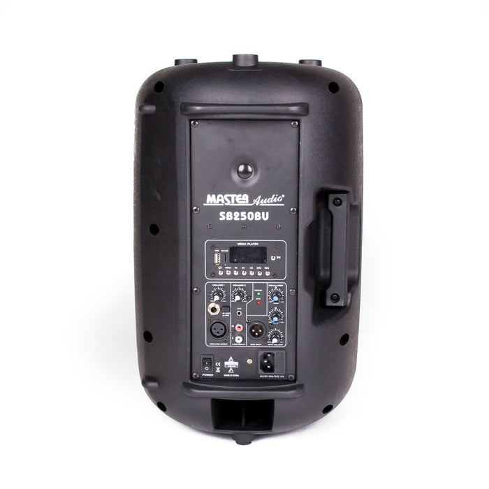 Master Audio SB250BU Diffusore attivo 2 vie 10" BI-AMPLIFICATO 200W RMS - TechSoundSystem.com