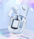 *Member Exclusive Offer* High Aesthetic Transparent Wireless Bluetooth Earphones (White)