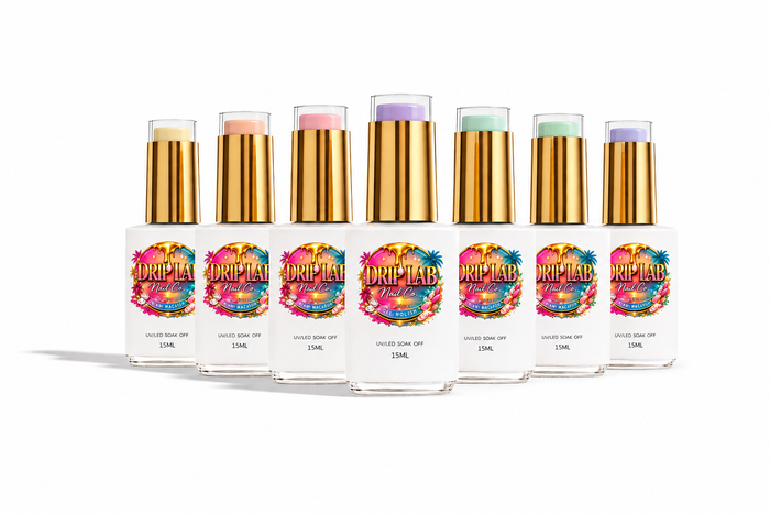 Miami Macaron Soak-Off Gel Polish Collection | HEMA-Free UV/LED - Drip Lab Nail Co.