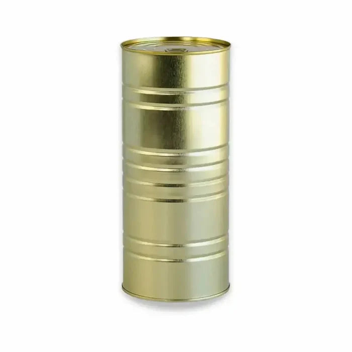 Gold-coloured can of Minced Summer Truffle in Olive Oil