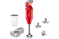Mixeur Plongeant Bamix M200 Mono rouge avec accessoires