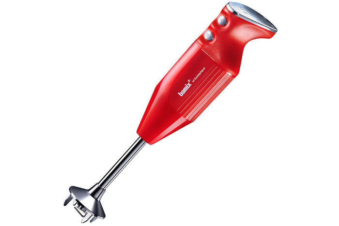 Mixeur Plongeant Bamix M200 Mono rouge avec accessoires
