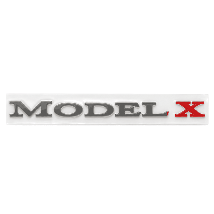 Model X / Silver + Red
