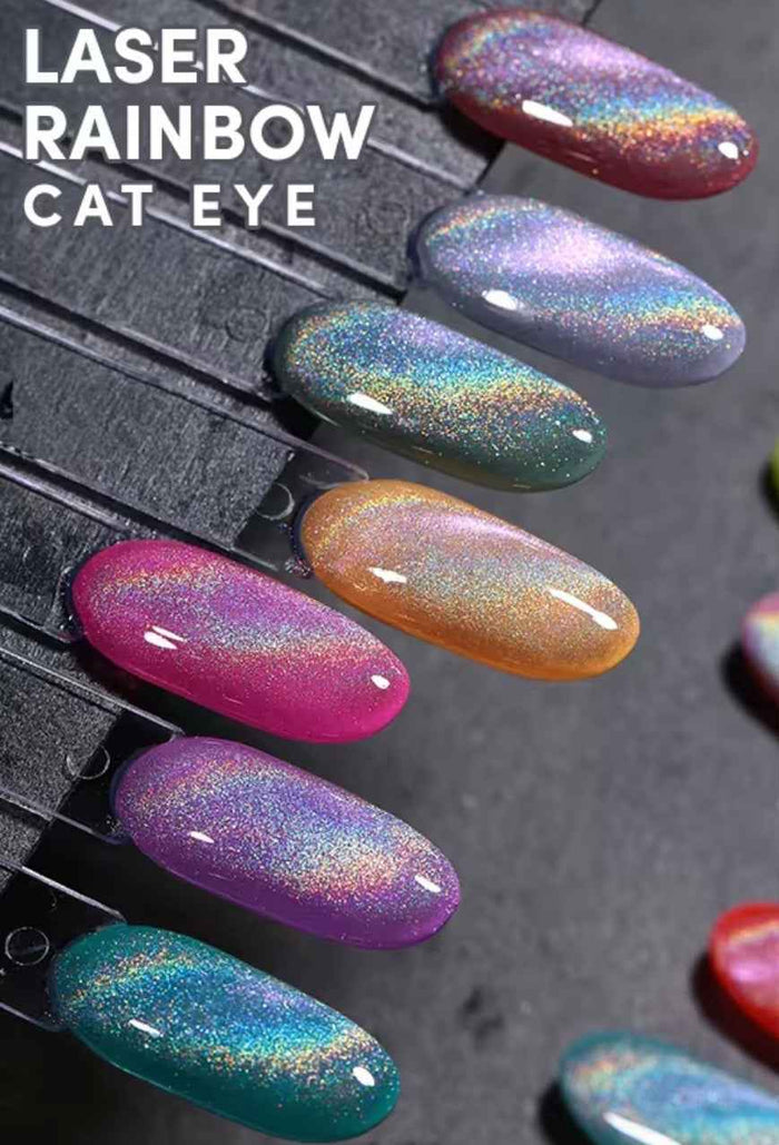 Mood Ring™ Rainbow Cat Eye Gel Polish