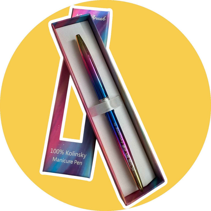 Nail Art Brush - 100% Kolinsky Nail Care Essential