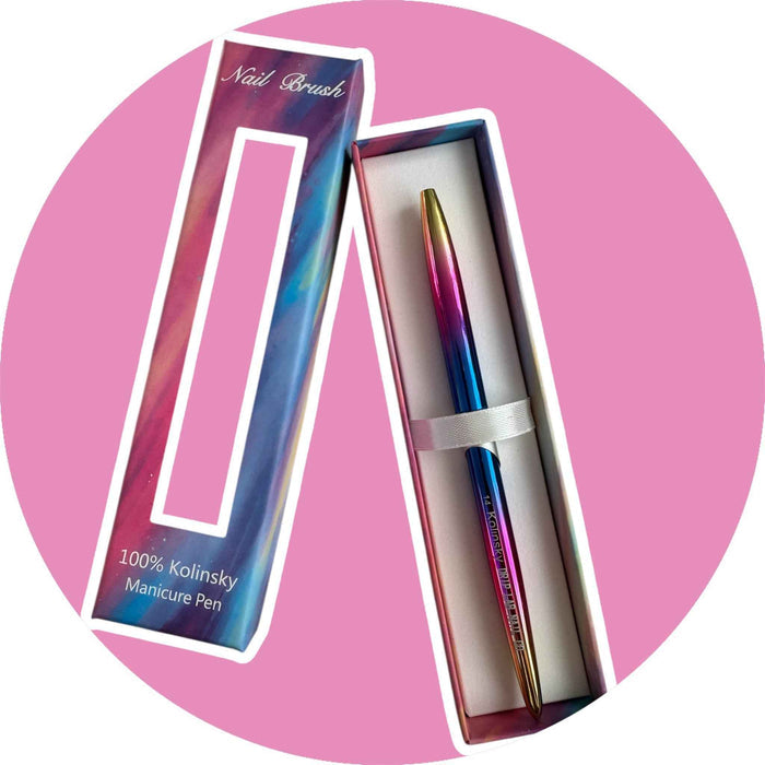 Nail Art Brush - 100% Kolinsky Nail Care Essential