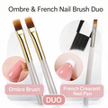 Ombré & French Nail Brush Duo - Drip Lab Nail Co.