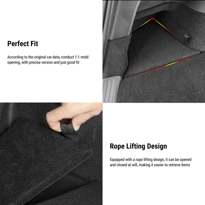 Original Car Trunk Left and Right Storage Box for Tesla Model Y 2020-2024 - Tesery Official Store