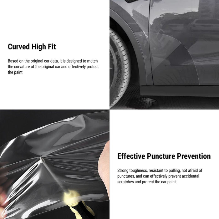 Paint Protection Film For Tesla Model Y Juniper / Model 3 Highland / Model YL (8 pieces) - Tesery Official Store
