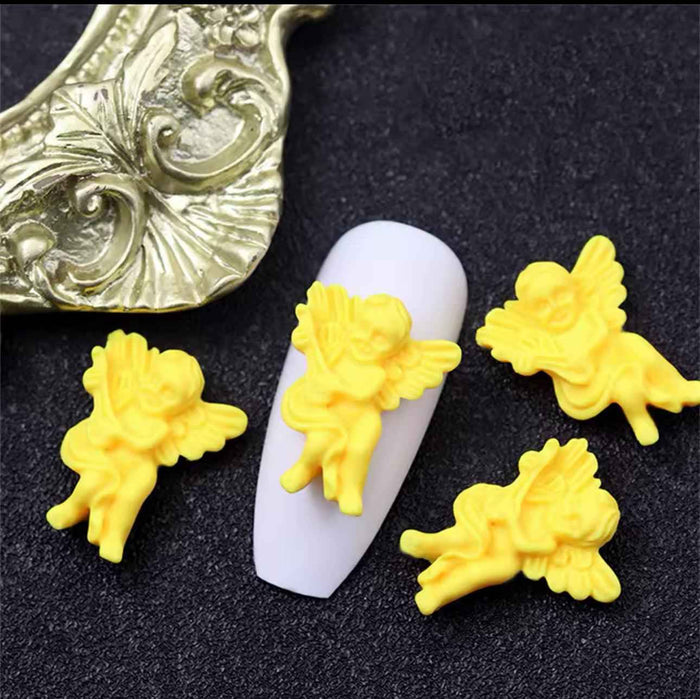 Pastel Cherubs -Angel Nail Charms