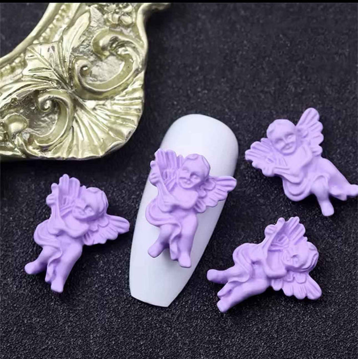 Pastel Cherubs -Angel Nail Charms