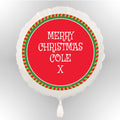 Personalised Mean Green Christmas Balloon (Not Inflated)