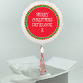 Personalised Mean Green Christmas Inflated Balloon in a Box