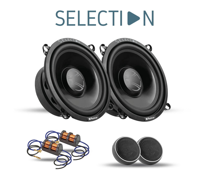Phonocar 02094 Kit altoparlanti 2 vie 70W Woofer 130mm(5'')+Tweeter+Crossover