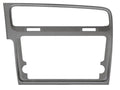Phonocar 03051 Mascherina 2 DIN per Golf VII specifica per VM109 e VM110 colore grigio - TechSoundSystem.com