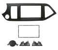 Phonocar 03213 Mascherina 2 DIN per Picanto 11- colore grigio antracite - TechSoundSystem.com