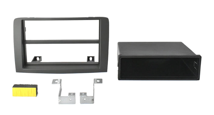 Phonocar 03310 Mascherina 1-2 DIN per Fiat Idea-Lancia Musa 06-14 colore antracite