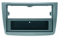 Phonocar 03433 Mascherina 1/2 DIN per Alfa Mito -14 colore grigio metalizzato - TechSoundSystem.com