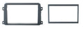 Phonocar 03462 Mascherina 2 DIN per Seat Skoda e VW colore grigio - TechSoundSystem.com