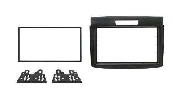 Phonocar 03616 Mascherina 1/2 Din per Honda CR-V 12- colore nero - TechSoundSystem.com