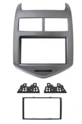 Phonocar 03619 Mascherina 2 Din per Chevrolet Aveo 12- colore antracite - TechSoundSystem.com