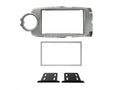 Phonocar 03632 Mascherina 2 Din per Toyota Yaris 12-15 colore grigio metallizzato - TechSoundSystem.com