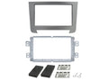 Phonocar 03649 Mascherina 2 Din per Ssangyong Rexton 13- colore grigio metallizzato - TechSoundSystem.com