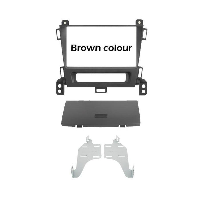 Phonocar 03676 Mascherina 2 DIN per Opel Zafira 12- colore marrone - TechSoundSystem.com