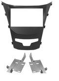 Phonocar 03679 Mascherina 2 Din per Ssangyong Korando -14 colore nero - TechSoundSystem.com