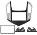Phonocar 03681 Mascherina 2 Din per Chevrolet Cruze 13- colore nero lucido/grigio metallizzato - TechSoundSystem.com
