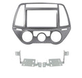 Phonocar 03683 Mascherina 2 Din per Hyundai i20 12-14 colore grigio metallizzato - TechSoundSystem.com