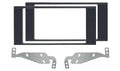 Phonocar 03699 Mascherina 2 Din per Nissan Juke 14- colore nero lucido - TechSoundSystem.com